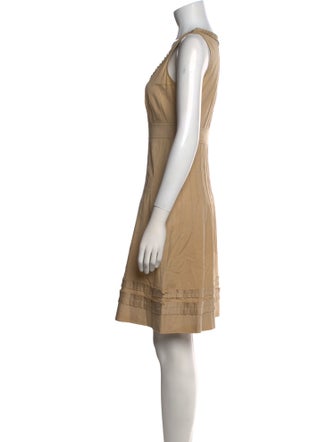 Tory Burch Scoop Neck Knee-Length Dress