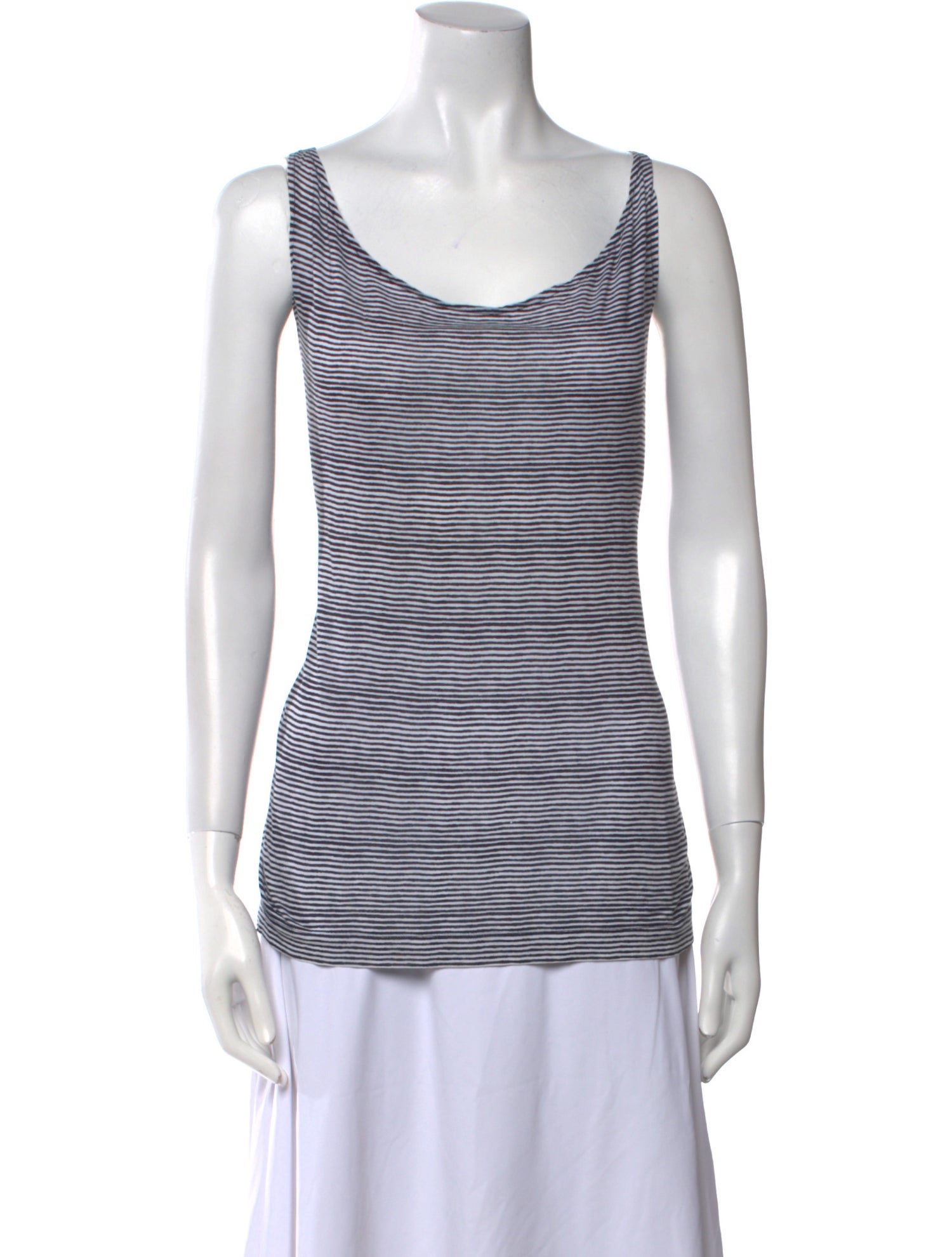 Tory Burch Supima Cotton Striped Top