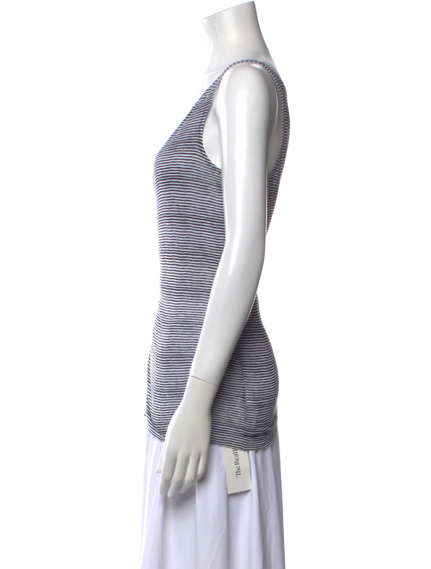 Tory Burch Supima Cotton Striped Top