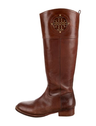 Tory Burch Leather Riding Boots