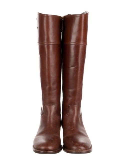 Tory Burch Leather Riding Boots