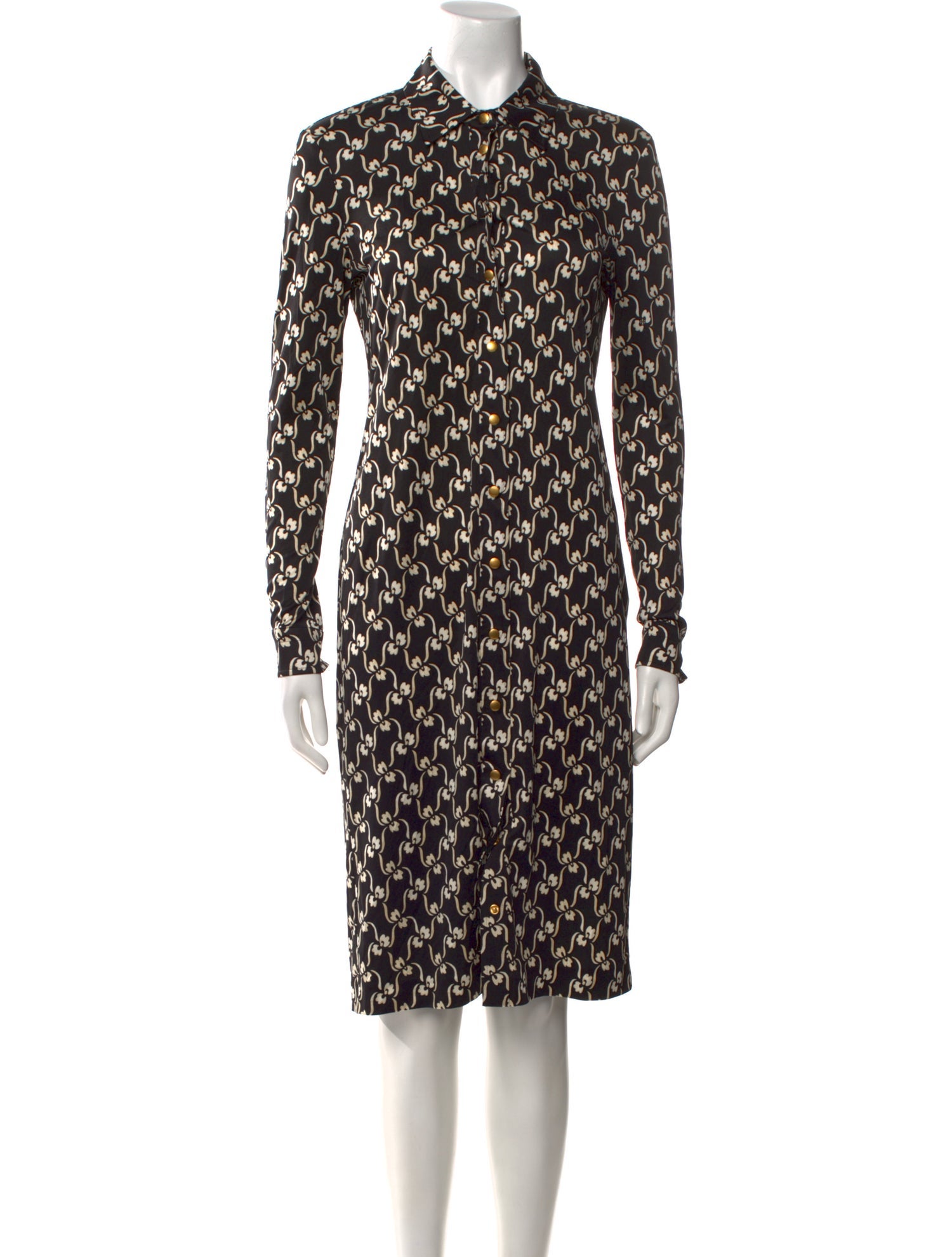 Tory Burch Silk Midi Length Dress
