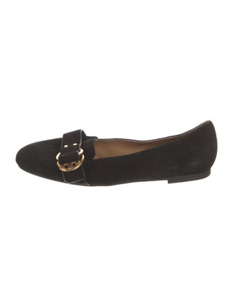 Tory Burch Suede Ballet Flats
