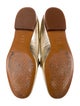 Tory Burch Leather Chain-Link Accents Loafers