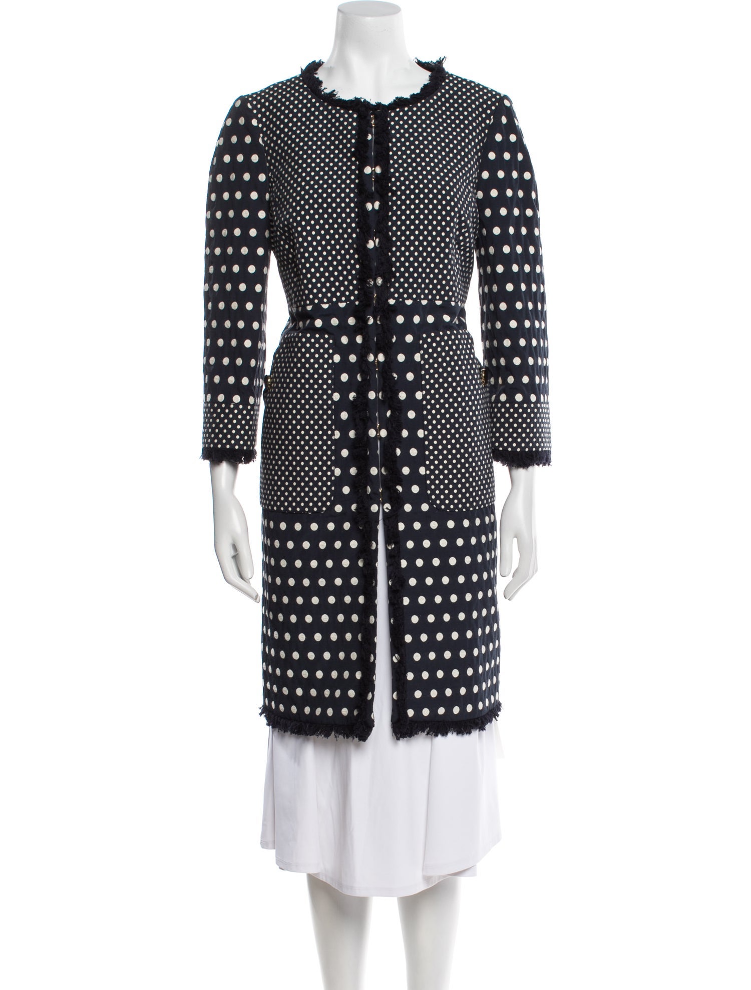 Tory Burch Polka Dot Print Coat w/ Tags
