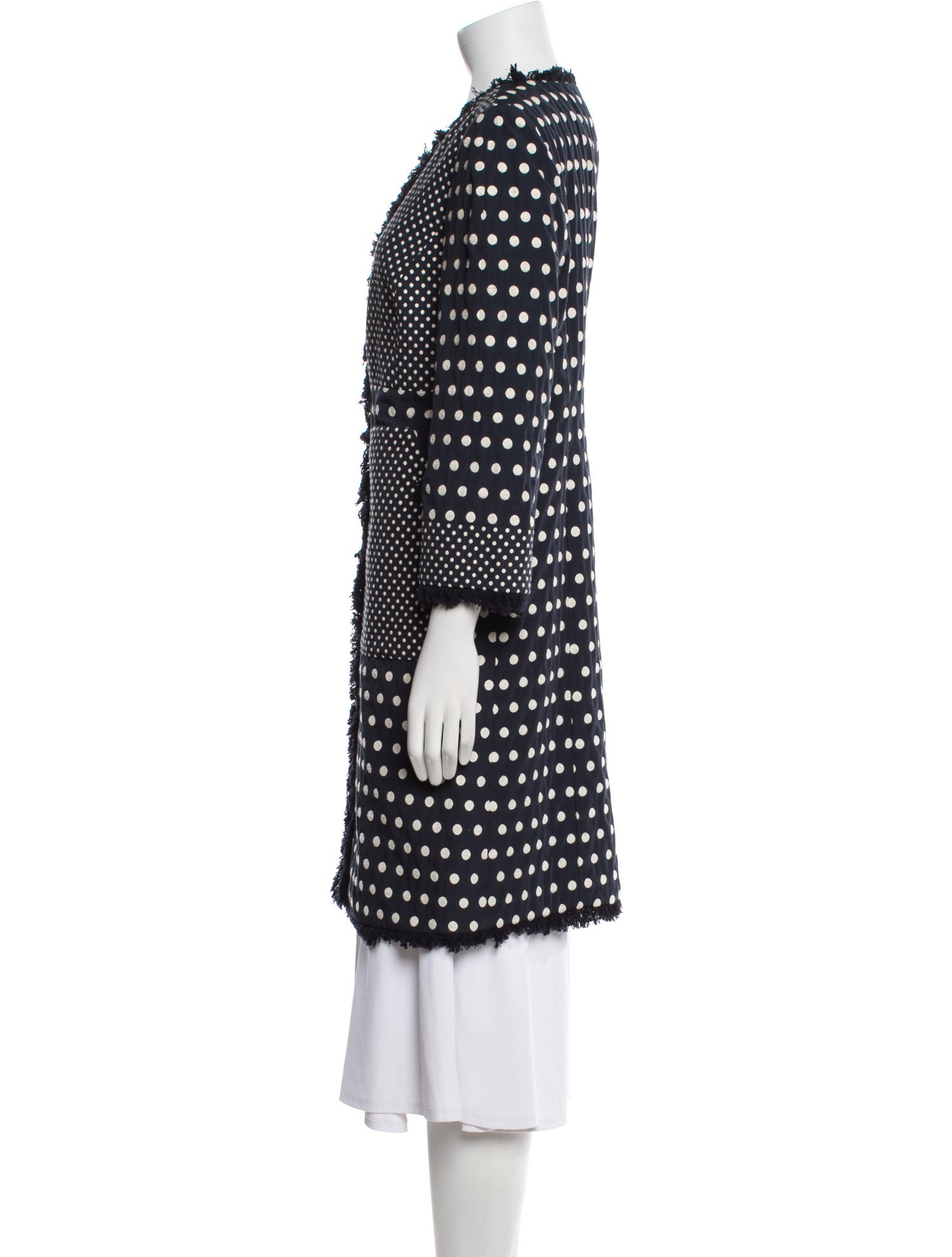 Tory Burch Polka Dot Print Coat w/ Tags