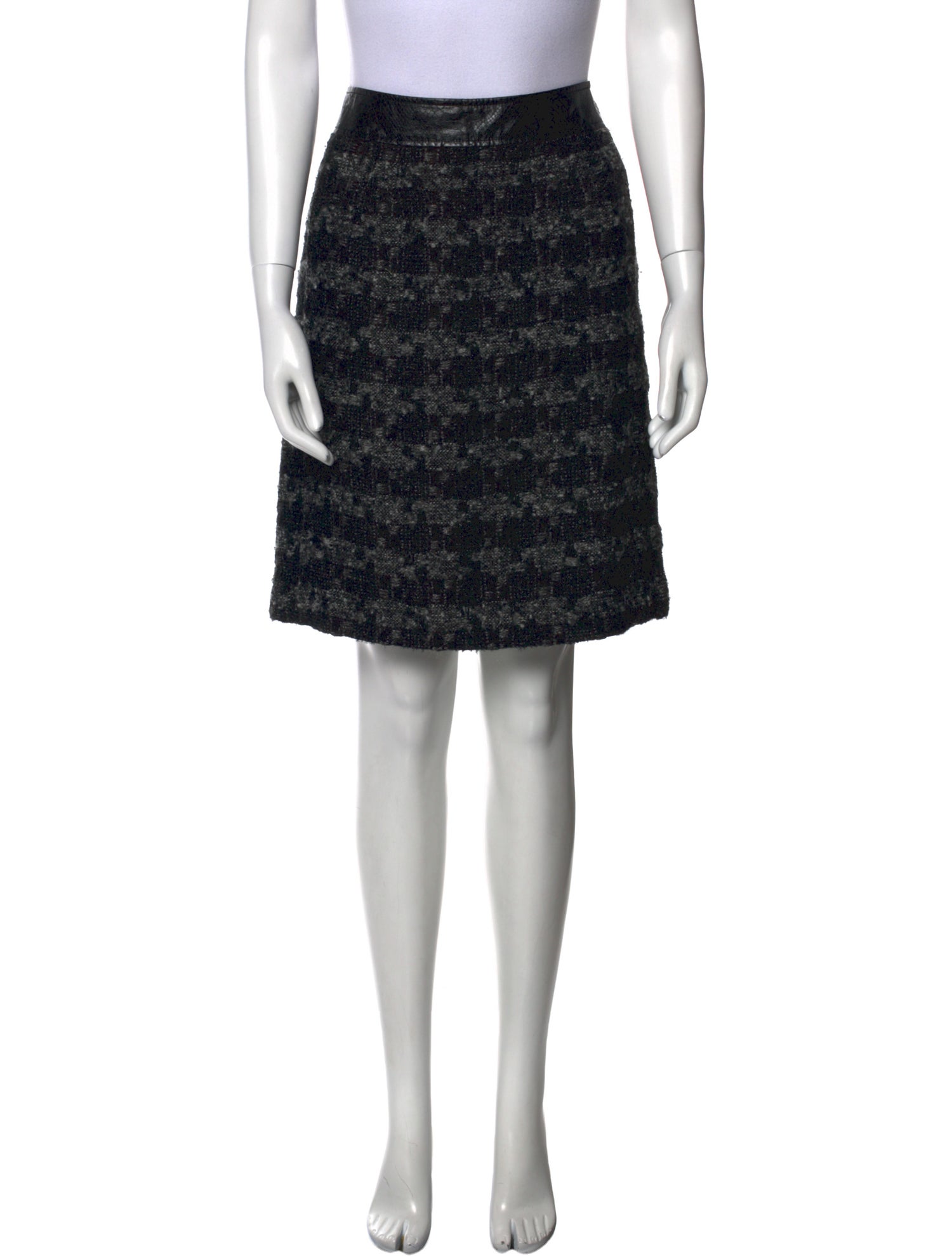 Tory Burch Tweed Pattern Knee-Length Skirt
