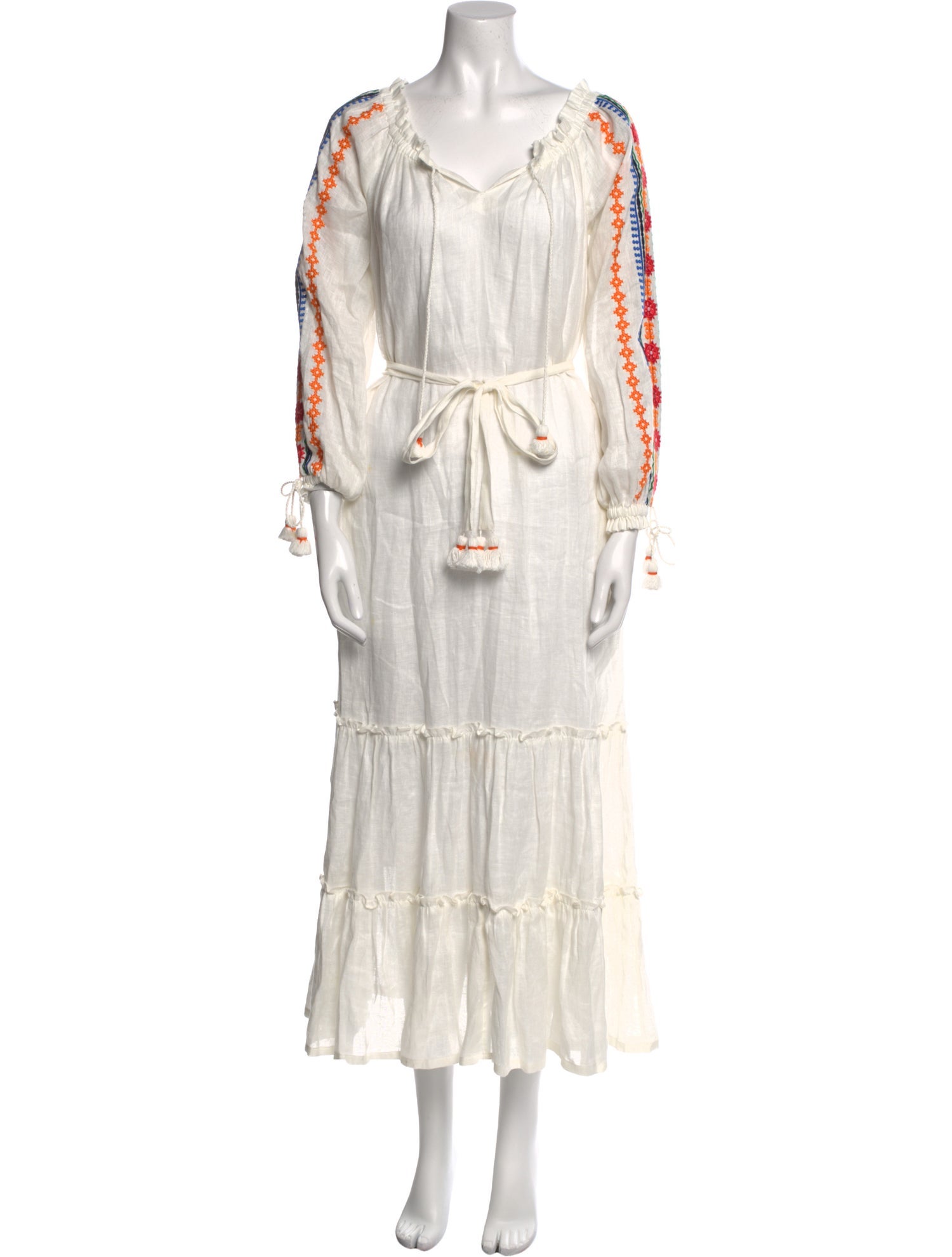 Tory Burch Linen Long Dress