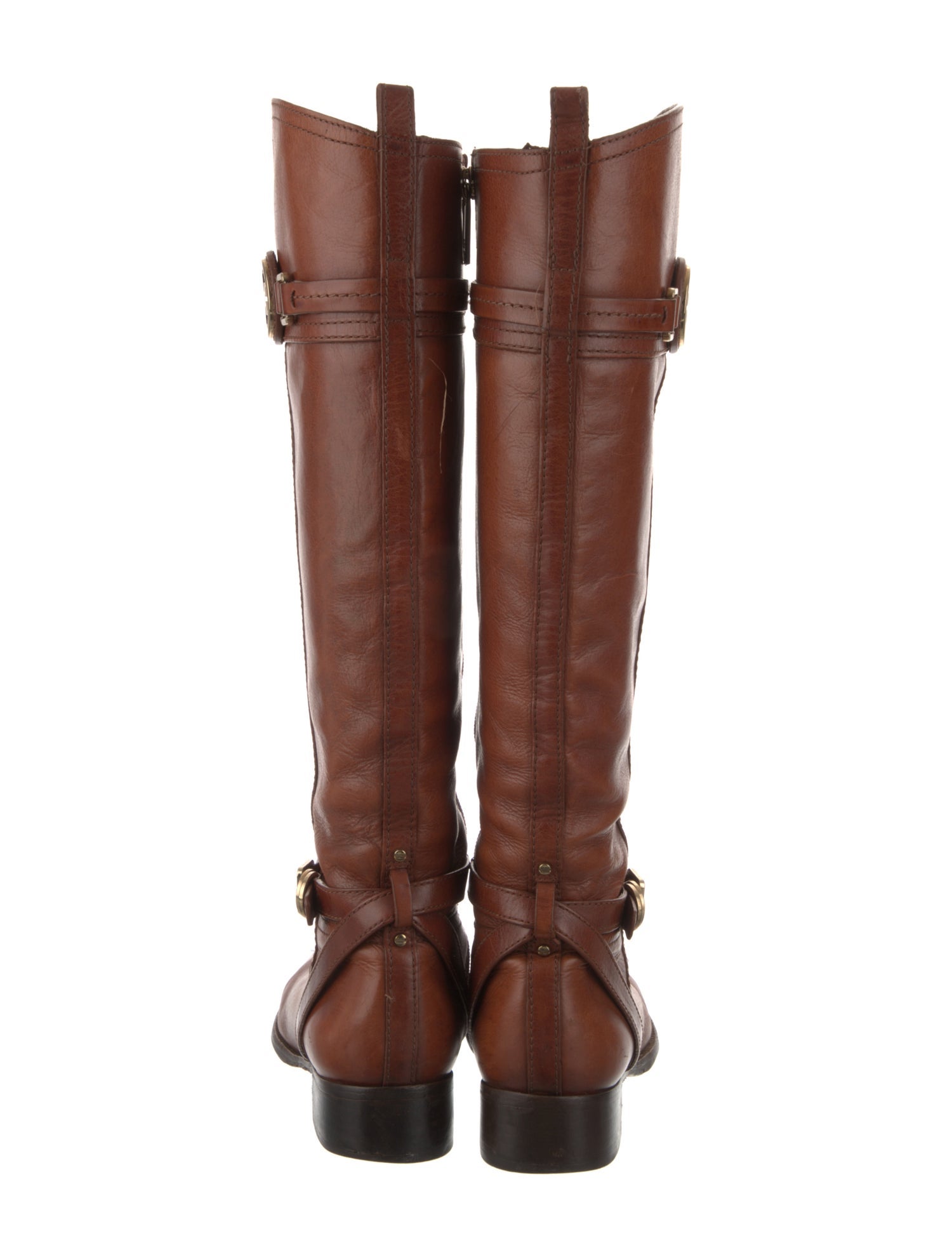 Tory Burch Leather Riding Boots