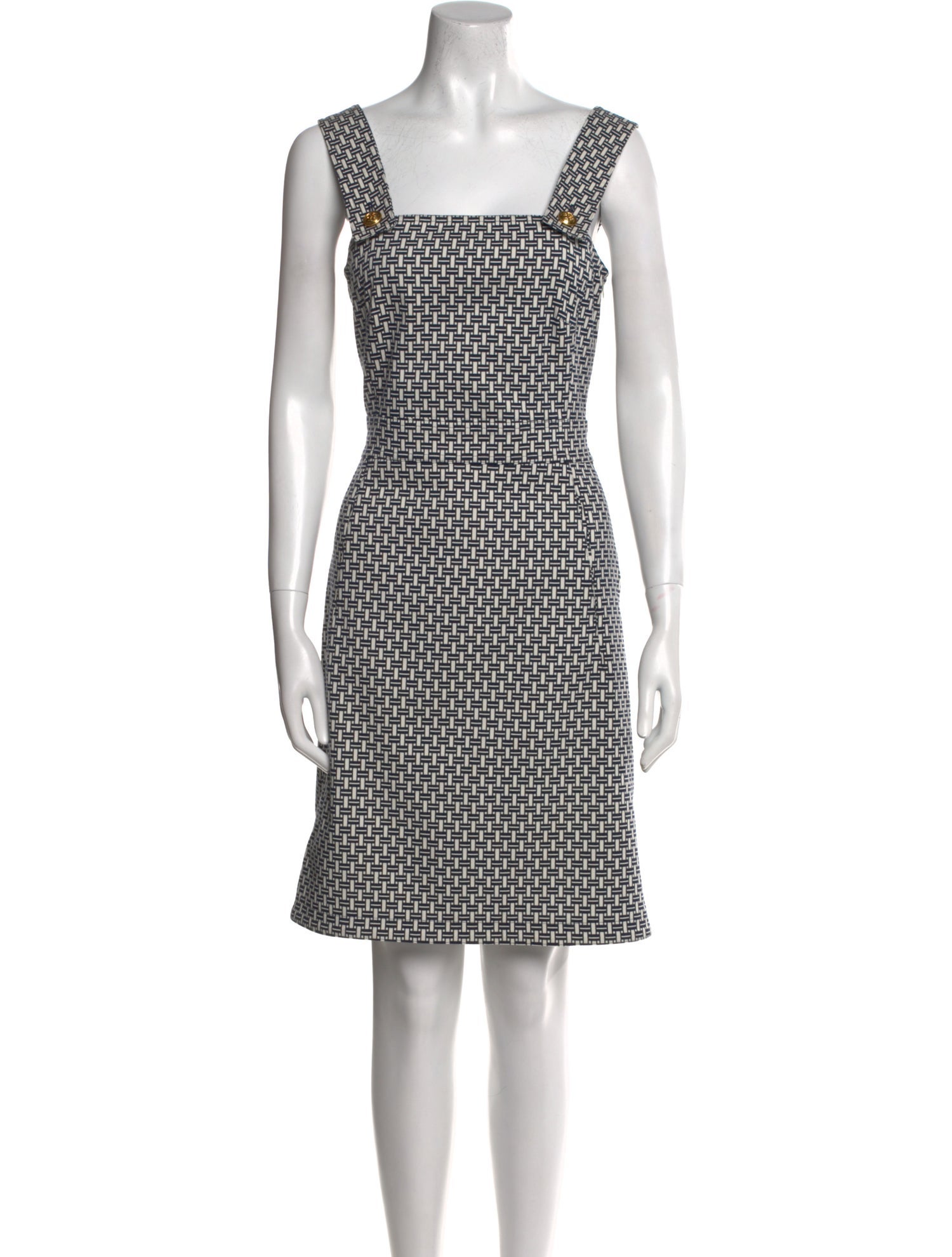 Tory Burch Printed Knee-Length Dress