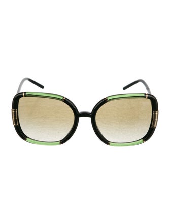 Tory Burch Square Gradient Sunglasses