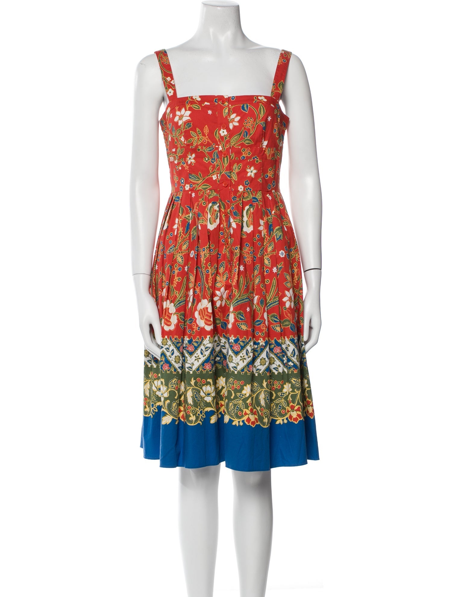 Tory Burch Printed Knee-Length Dress