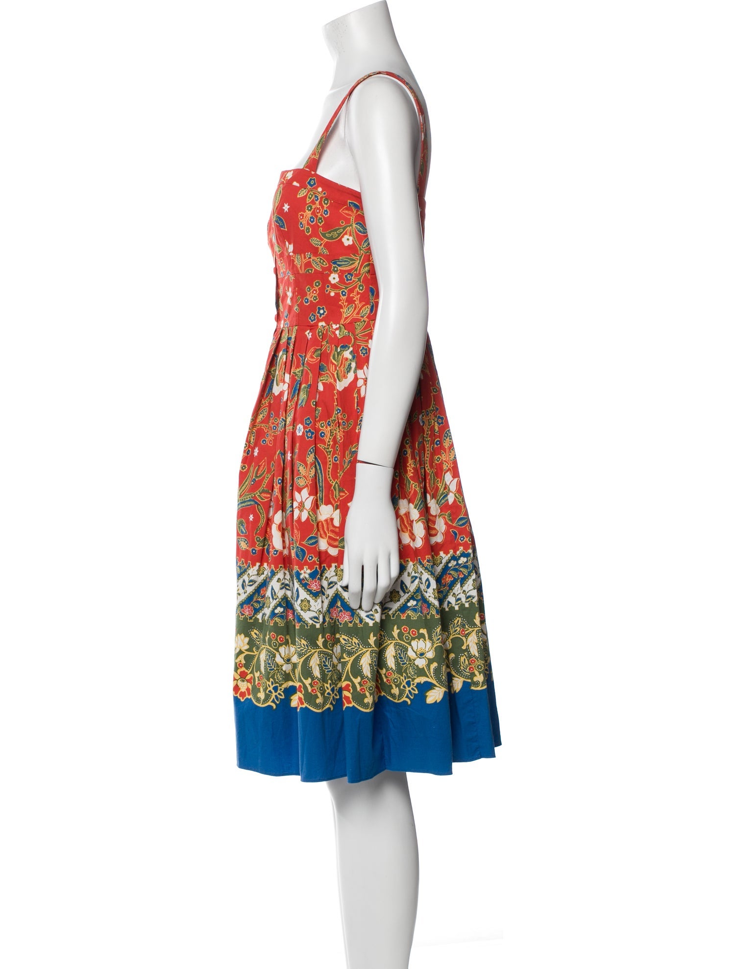 Tory Burch Printed Knee-Length Dress