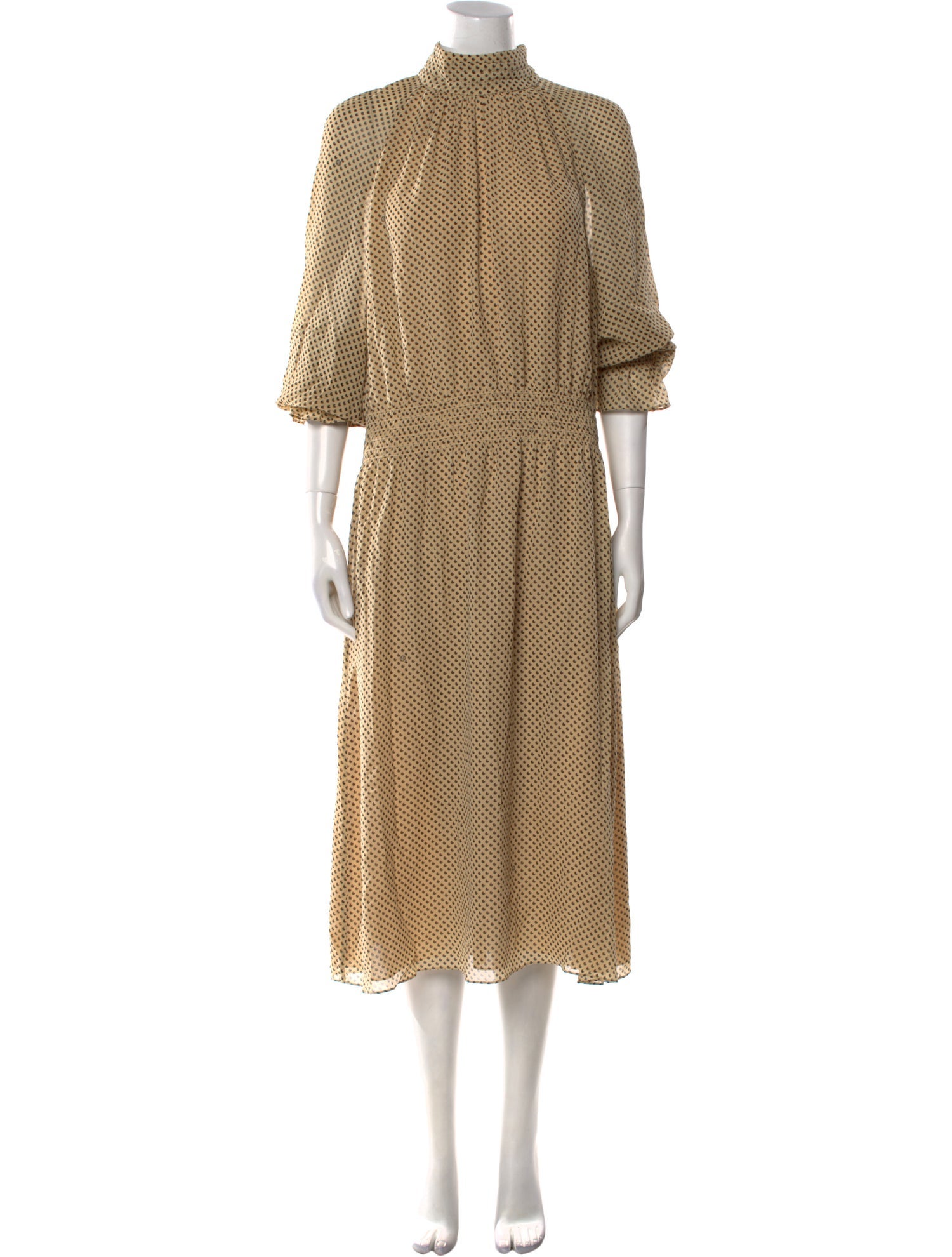 Tory Burch Turtleneck Long Dress
