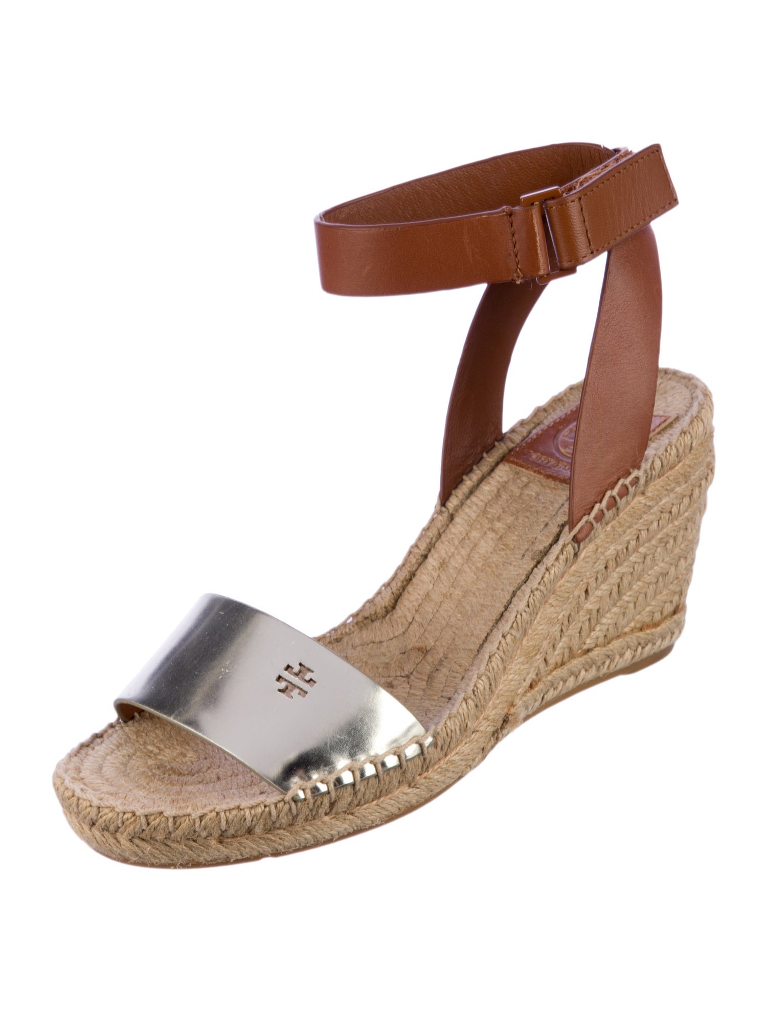 Tory Burch Leather Espadrilles