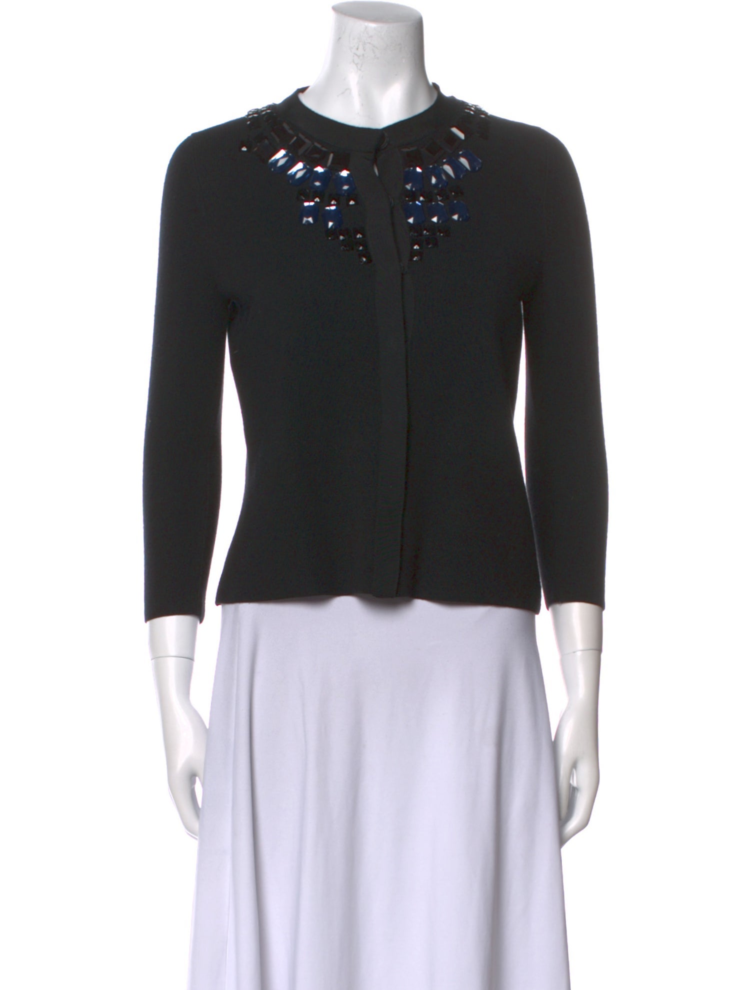 Tory Burch Merino Wool Crew Neck Sweater