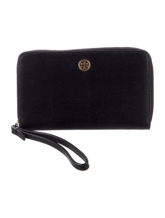 Tory Burch Leather Wristlet