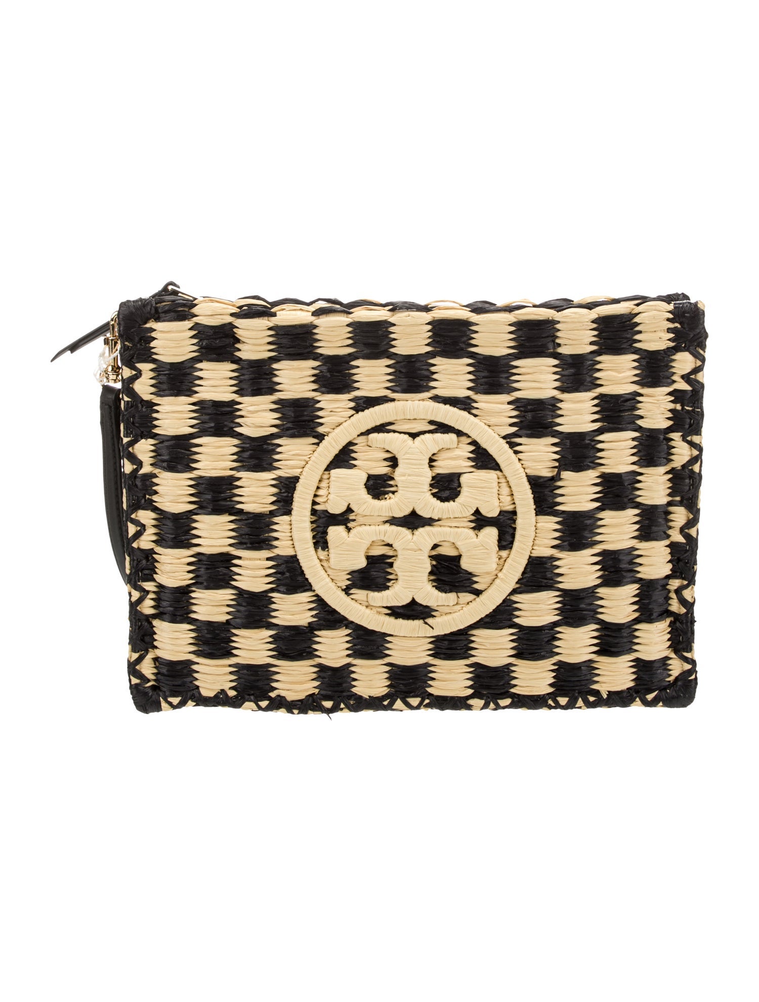 Tory Burch Straw Clutch w/ Tags