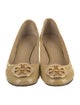 Tory Burch Quilted Pattern Patent Leather Pumps