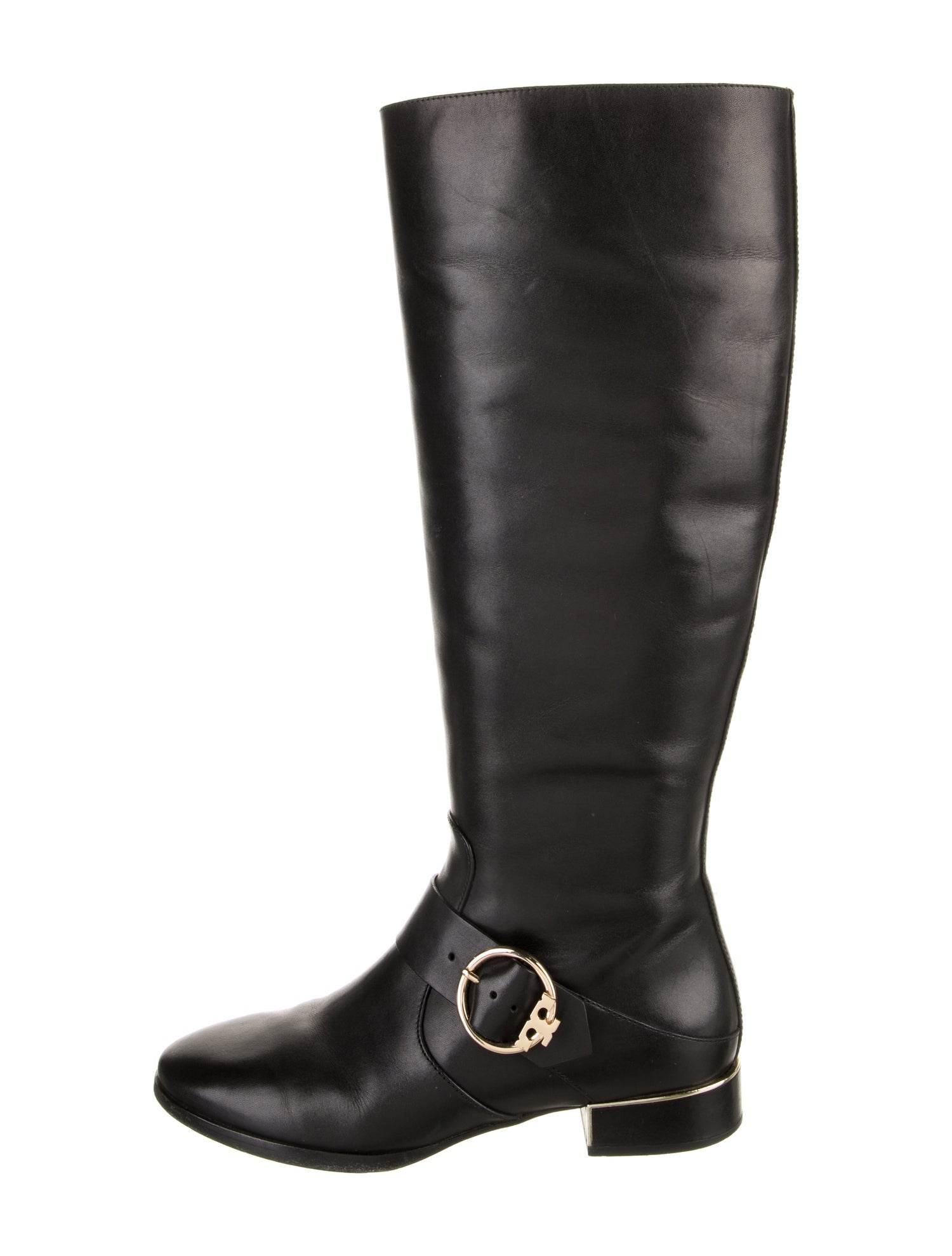 Tory Burch Leather Riding Boots