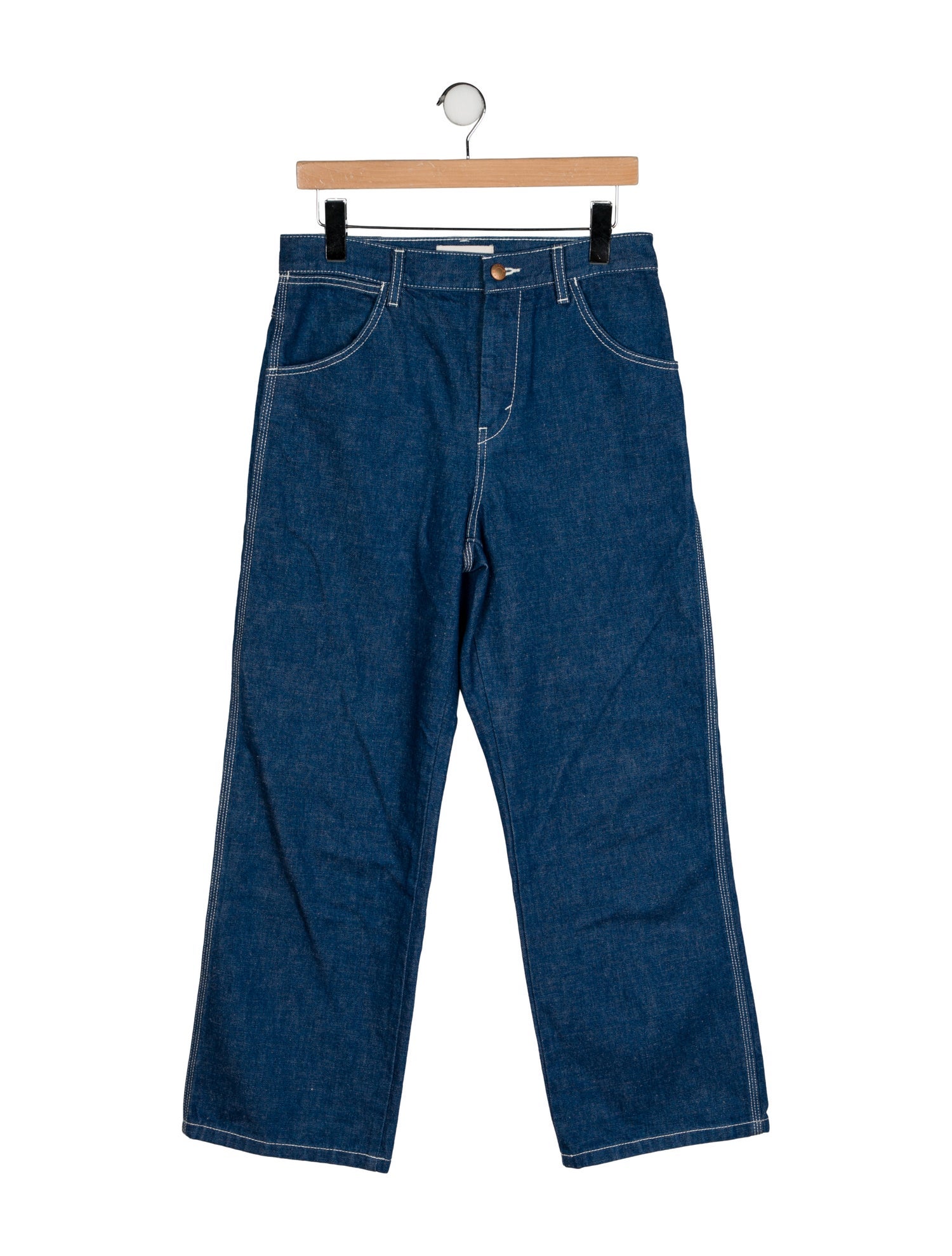 Tory Burch High-Rise Wide Leg Jeans