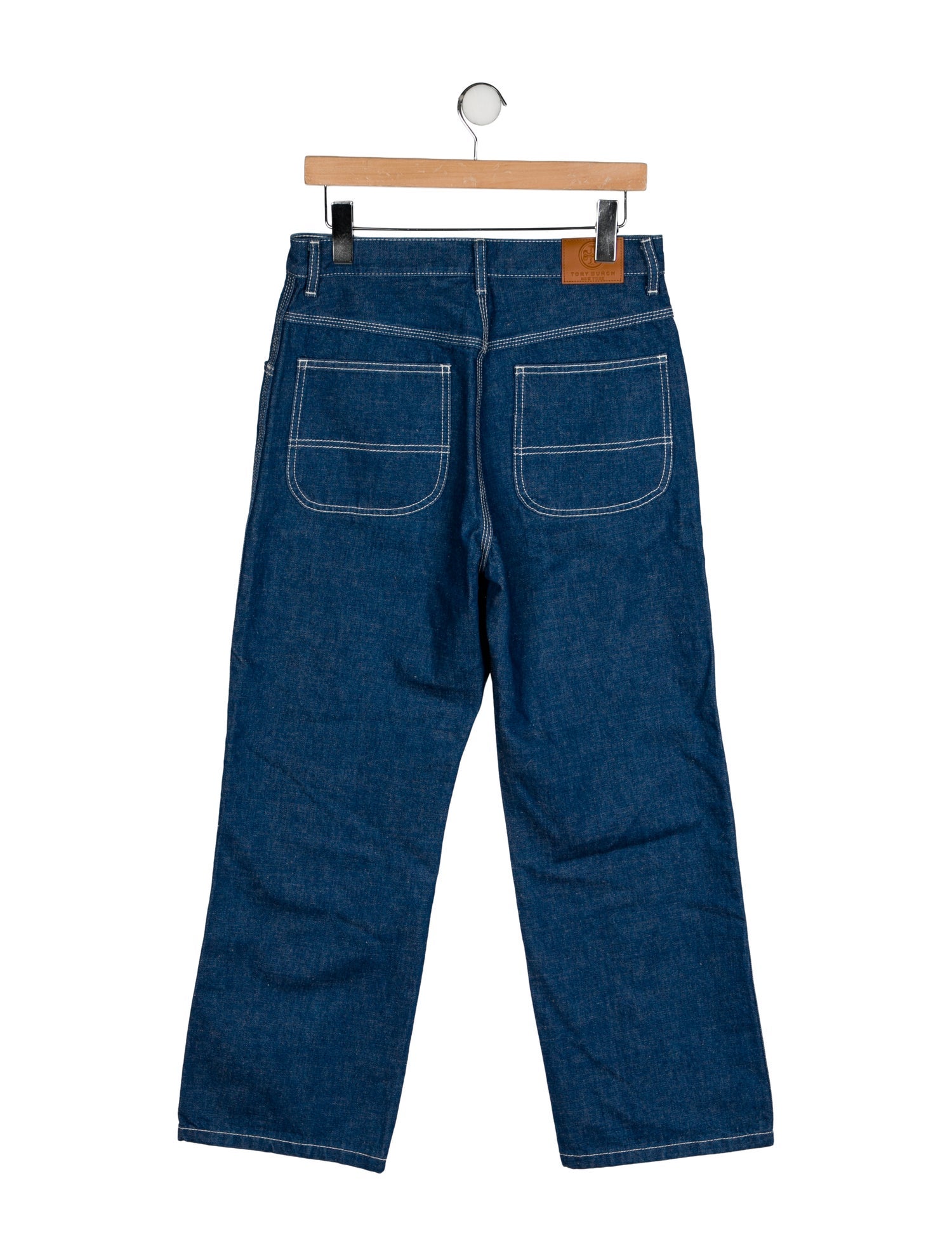 Tory Burch High-Rise Wide Leg Jeans