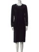 Tory Burch Merino Wool Knee-Length Dress