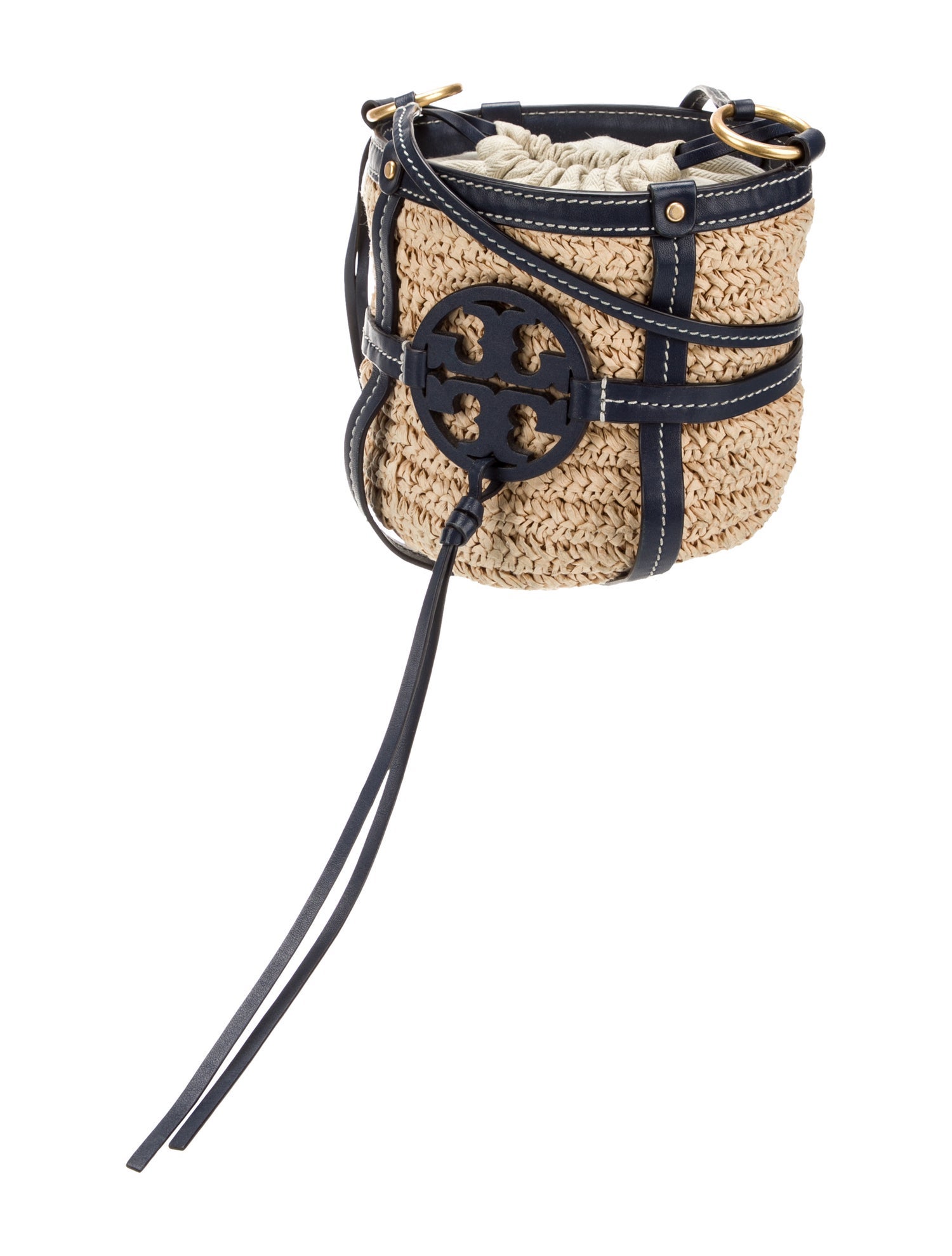 Tory Burch Straw Minaudière