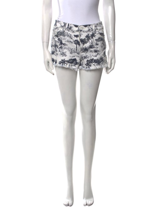 Tory Burch Printed Mini Shorts