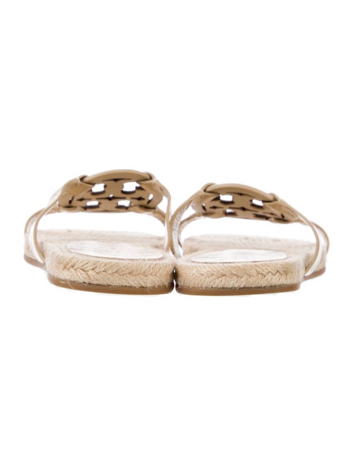 Tory Burch Leather Animal Print Espadrilles