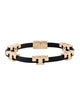 Tory Burch Leather Serif-T Bracelet
