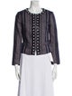 Tory Burch Striped Evening Jacket