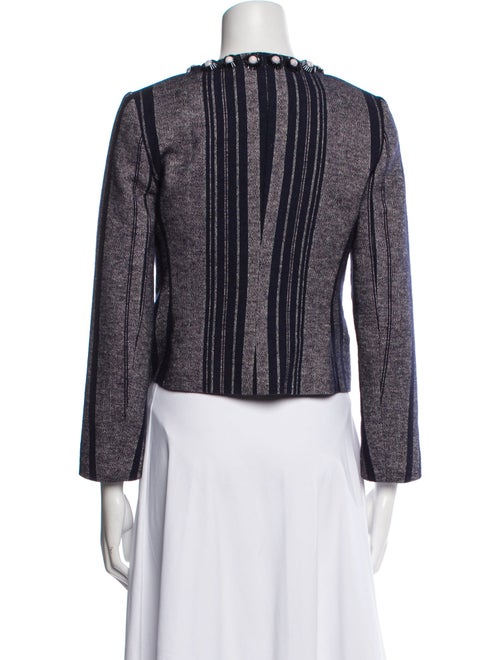 Tory Burch Striped Evening Jacket