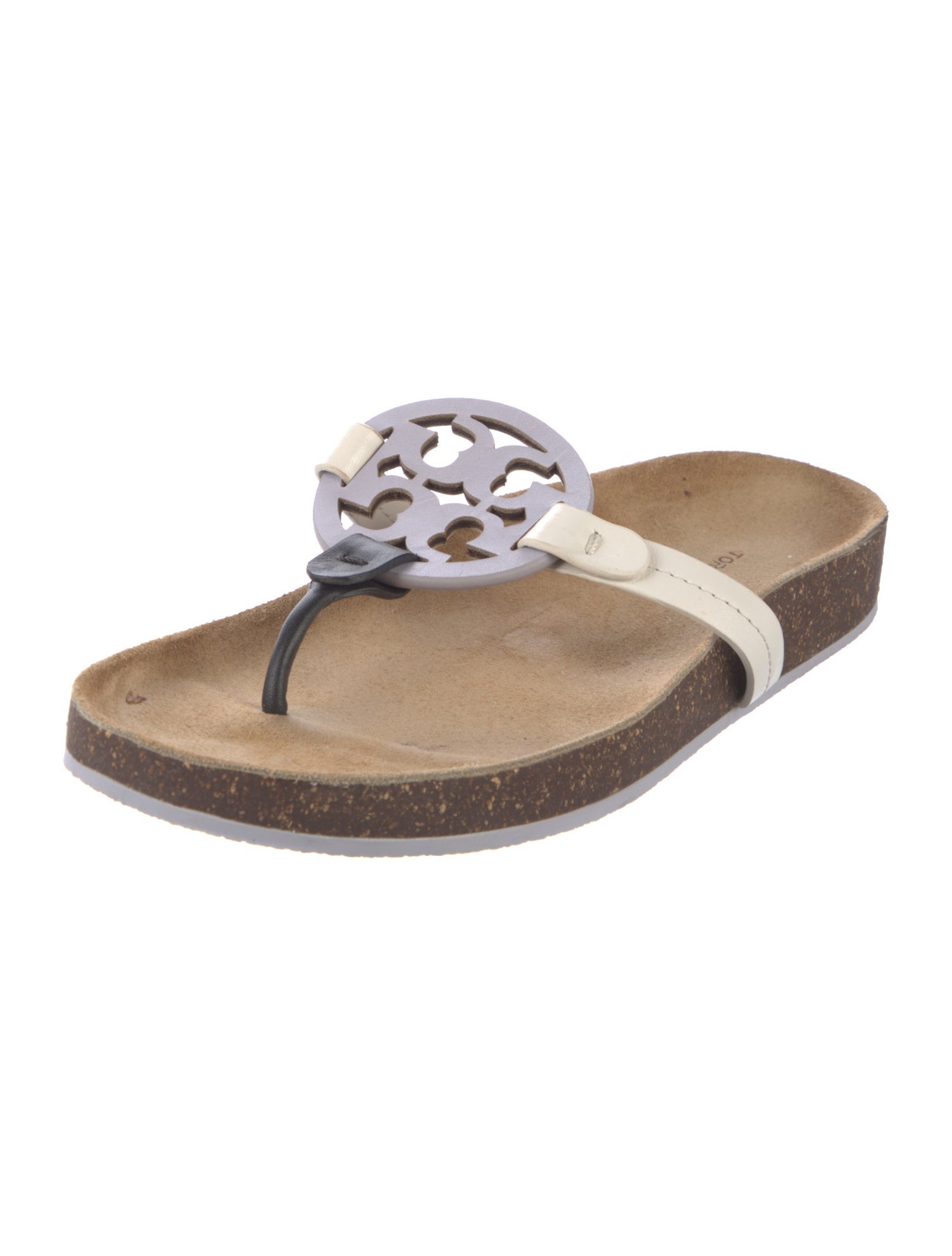 Tory Burch Leather Flip Flops