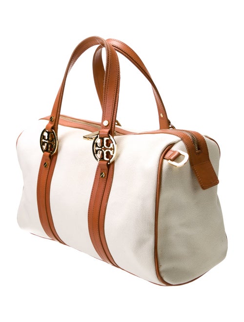 Tory Burch Canvas Top Handle Bag