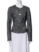 Tory Burch Tweed Pattern Evening Jacket