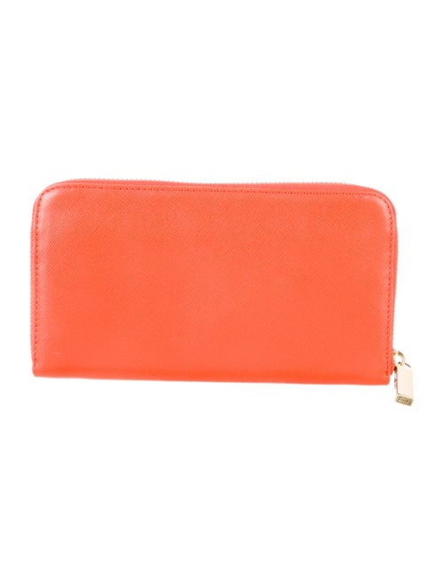 Tory Burch Leather Continental Wallet