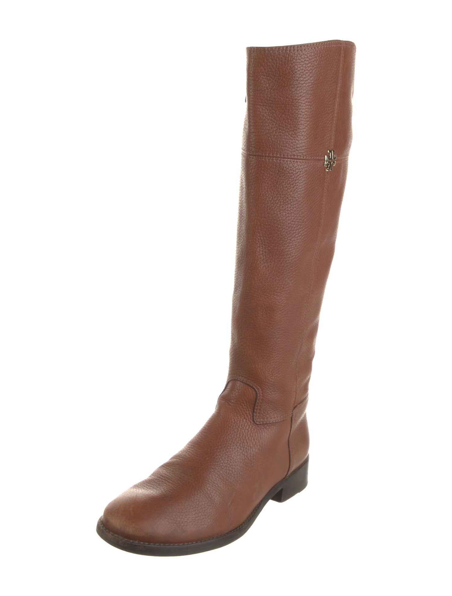 Tory Burch Leather Riding Boots