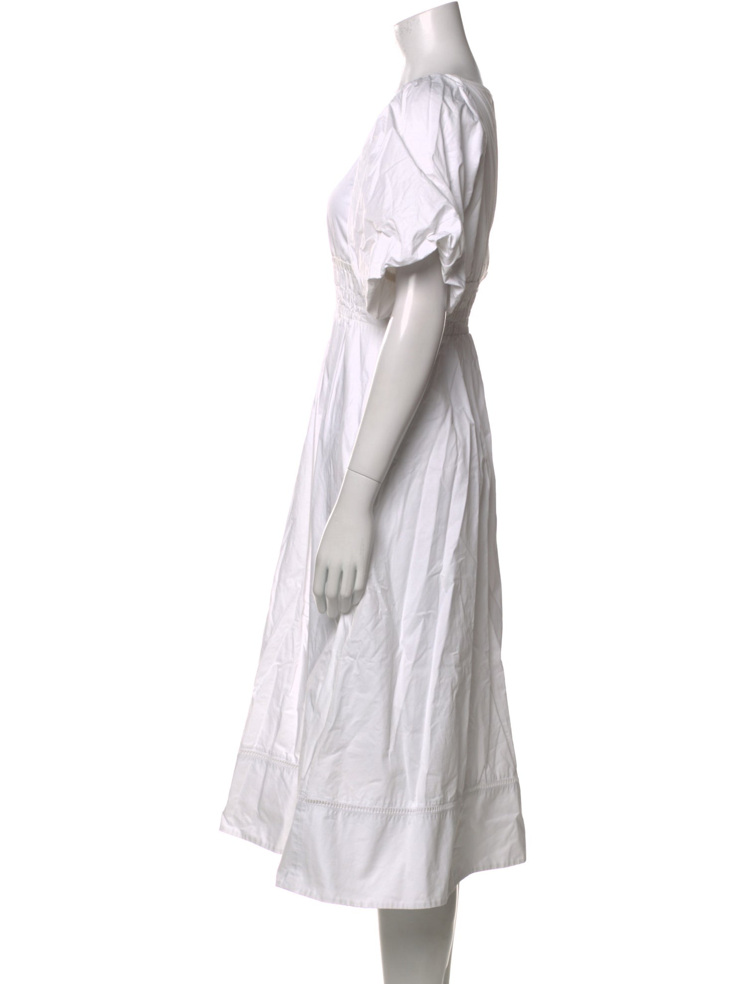 Tory Burch Scoop Neck Midi Length Dress