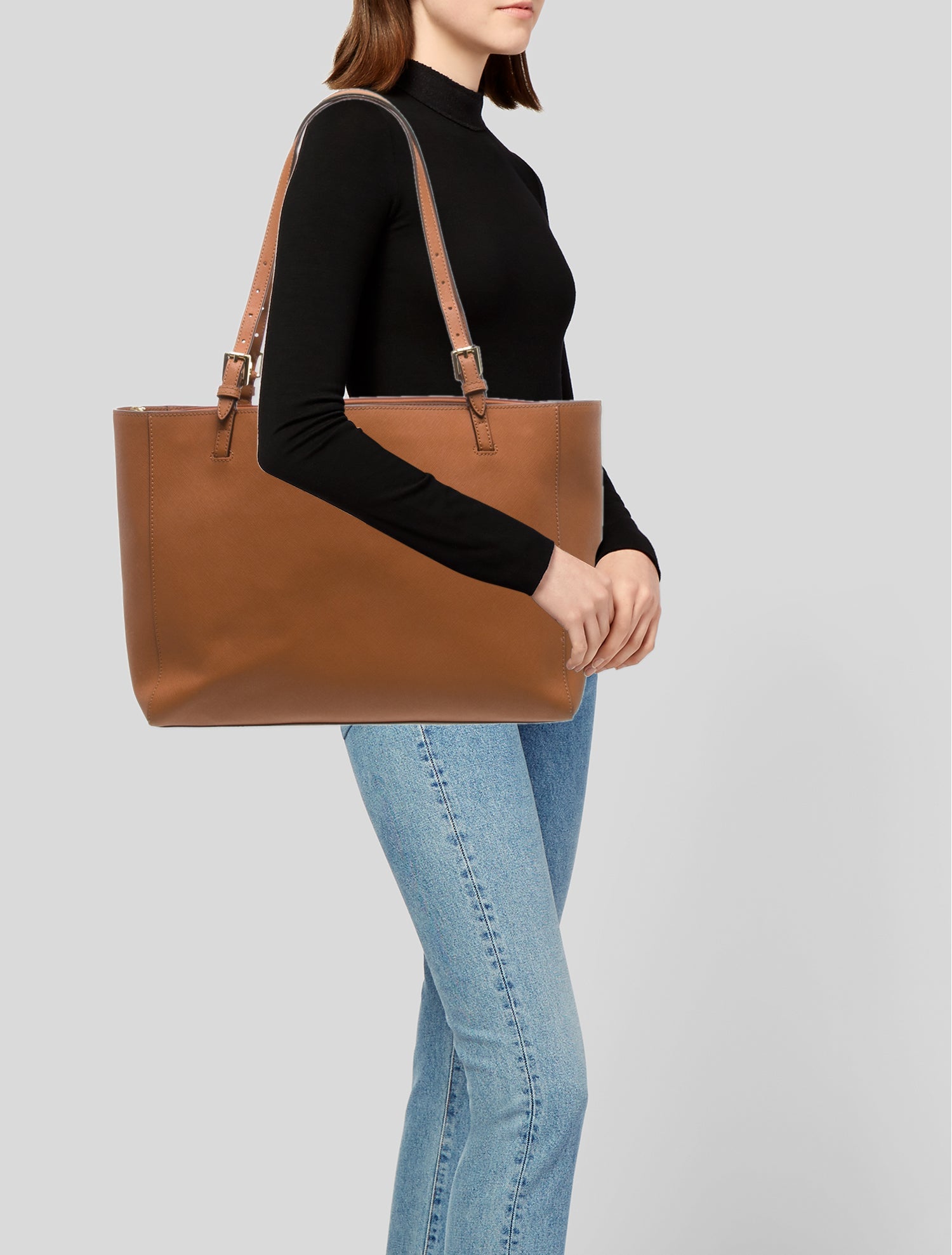 Tory Burch Saffiano Leather Tote