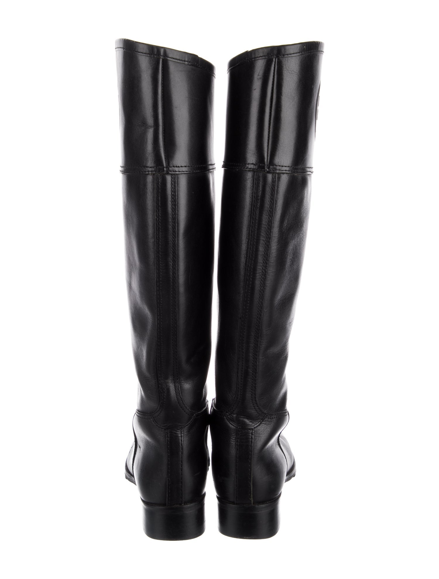 Tory Burch Leather Riding Boots