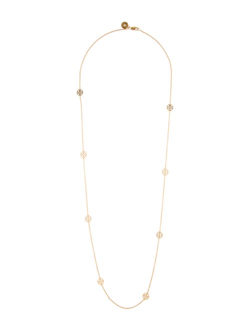 Tory Burch Delicate Miller Long Station Necklace
