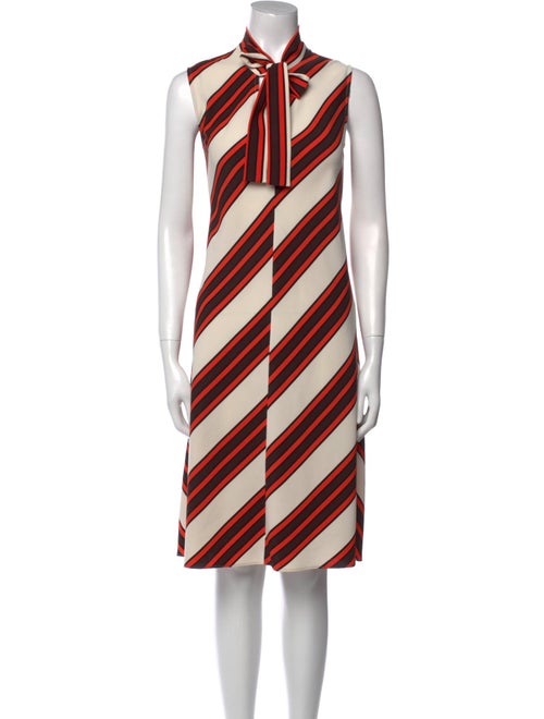 Tory Burch Striped Knee-Length Dress