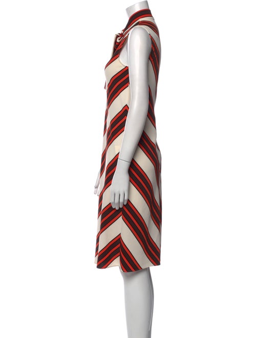Tory Burch Striped Knee-Length Dress