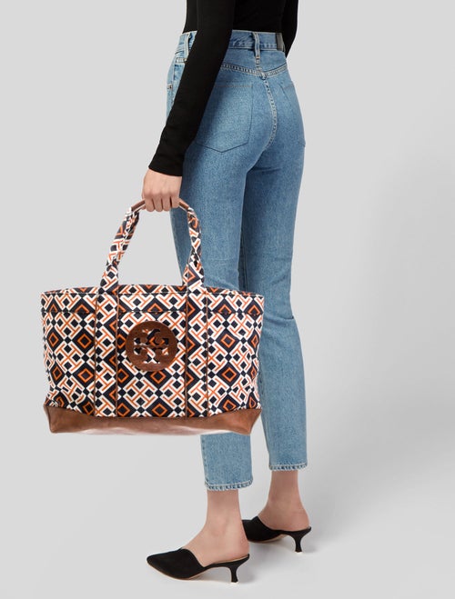 Tory Burch Canvas Shoulder Bag