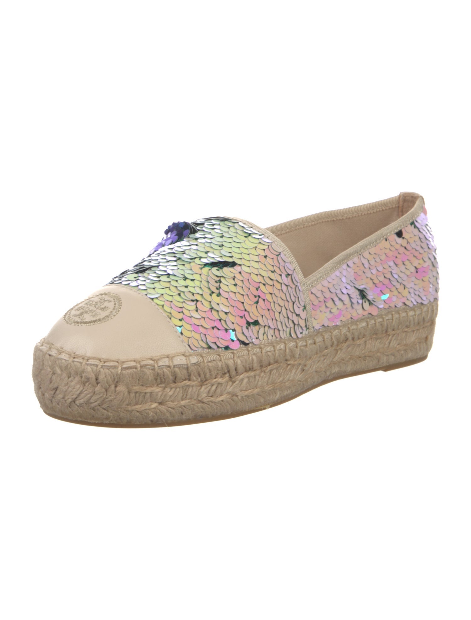 Tory Burch Sequins Sequin Embellishments Espadrilles