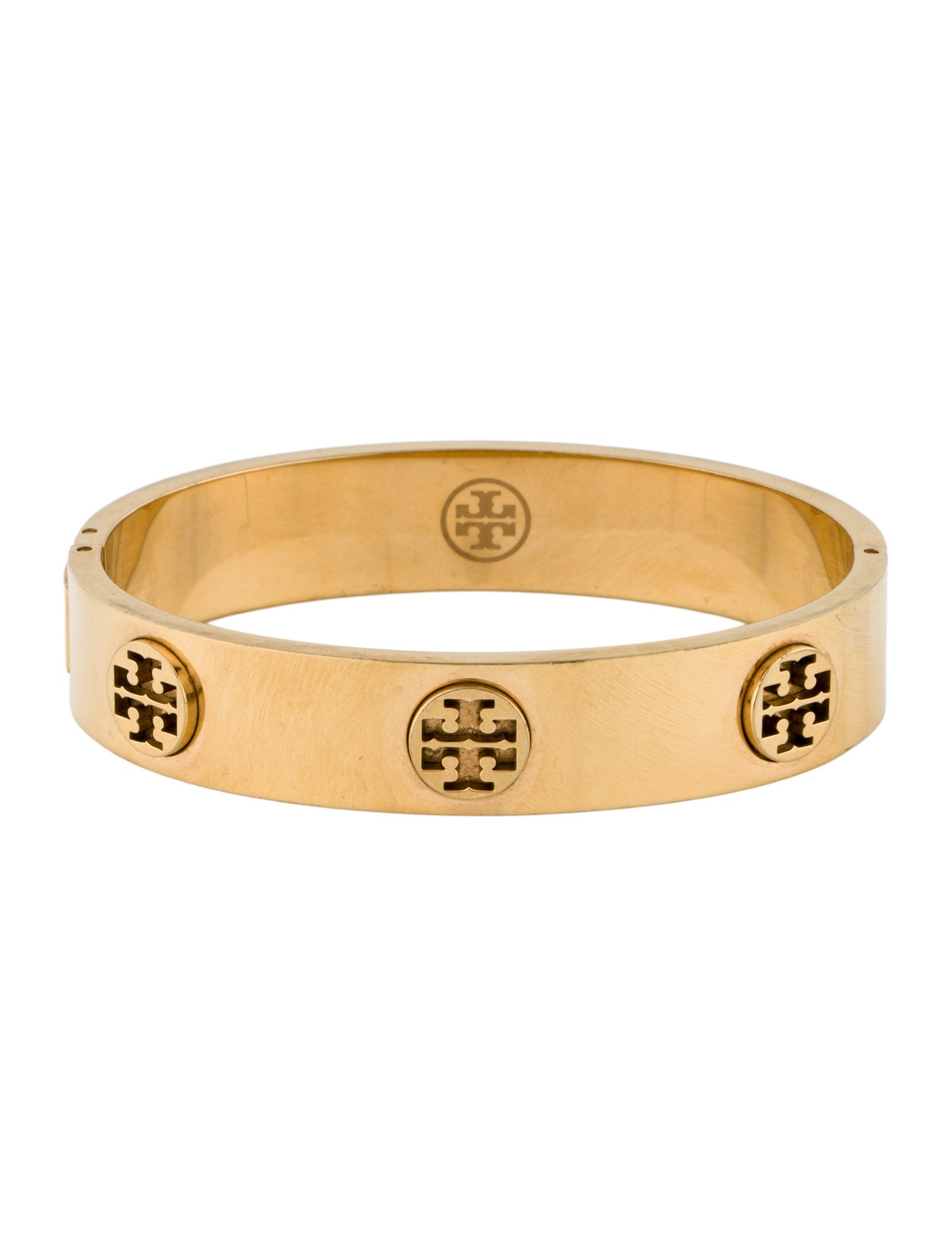 Tory Burch Hinge Bangle Bracelet