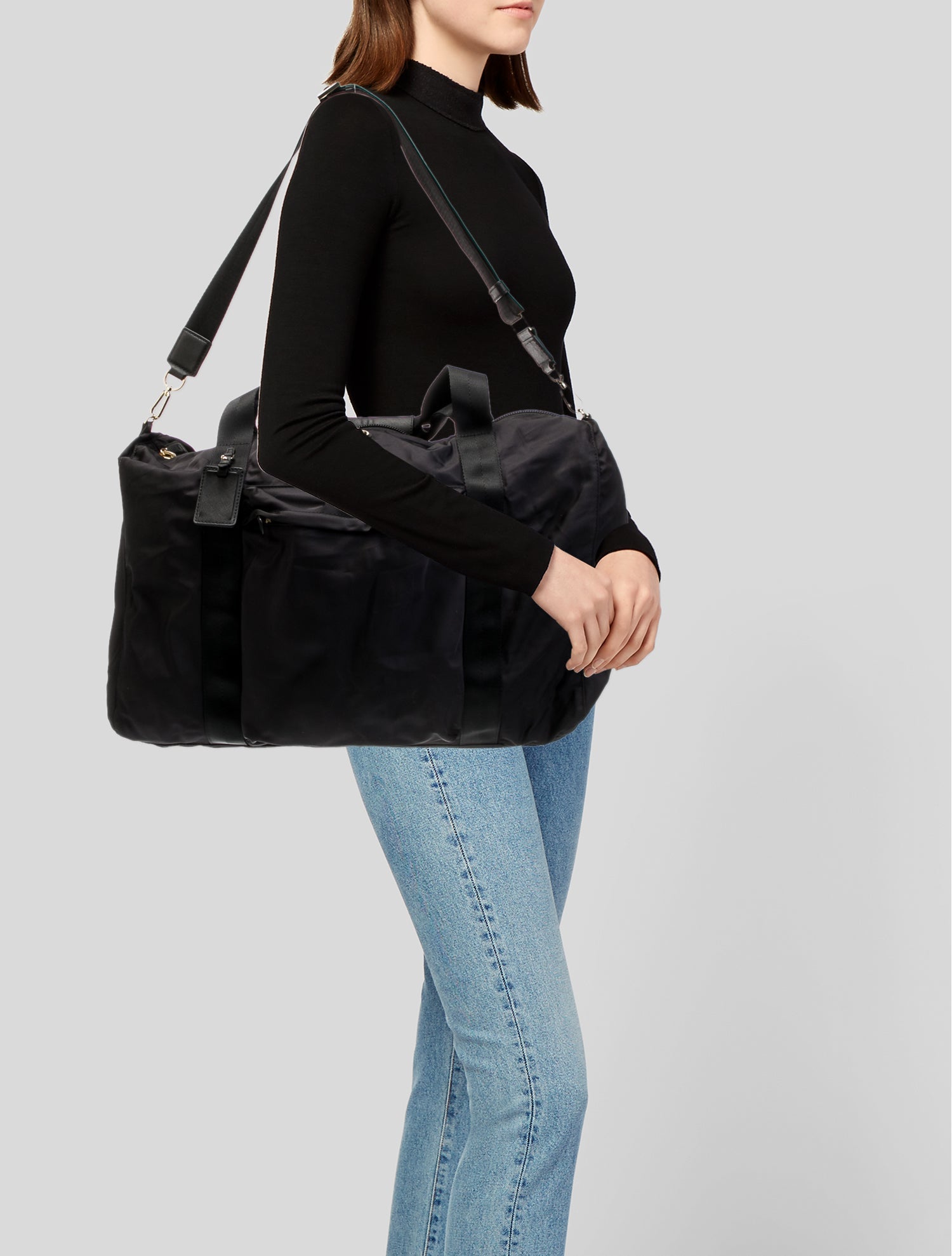 Tory Burch Nylon Weekender Bag