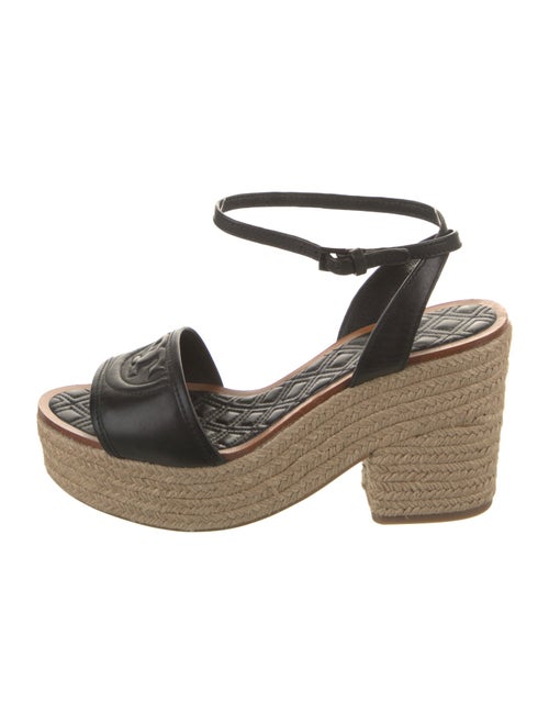 Tory Burch Leather Espadrilles