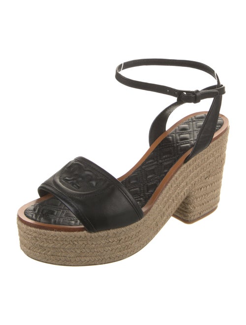 Tory Burch Leather Espadrilles